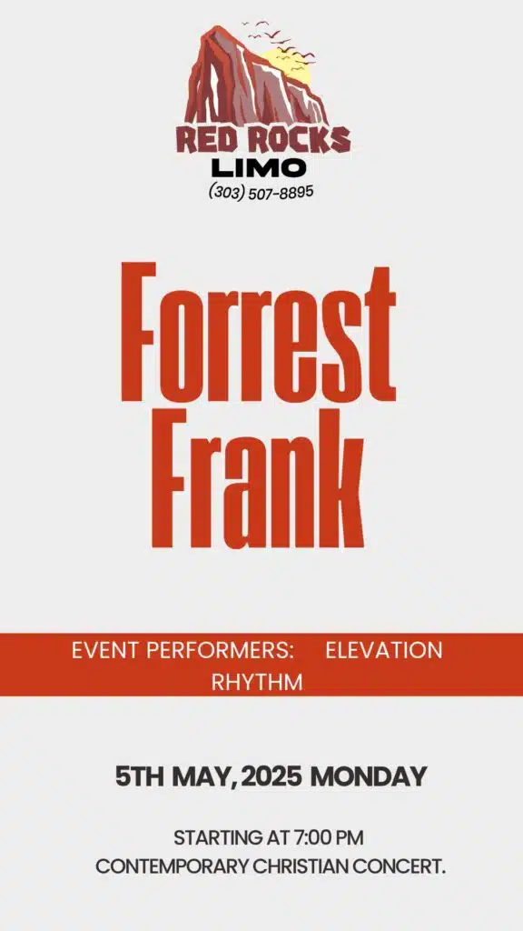 Forrest Frank Red Rocks 2025 Event