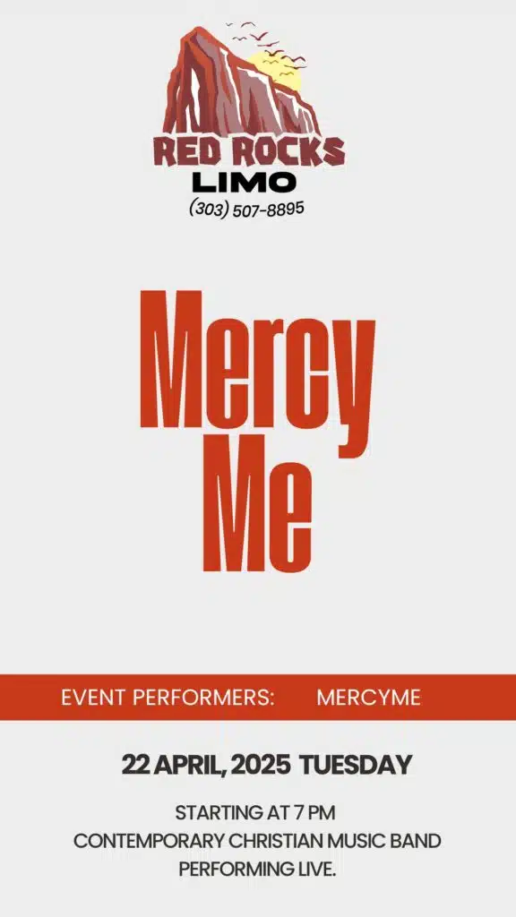 MercyMe Red Rocks 2025 Event