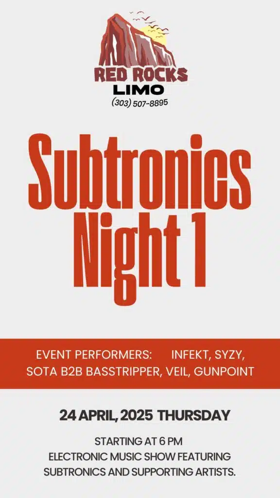 Subtronics Night 1 Red Rocks 2025 Event