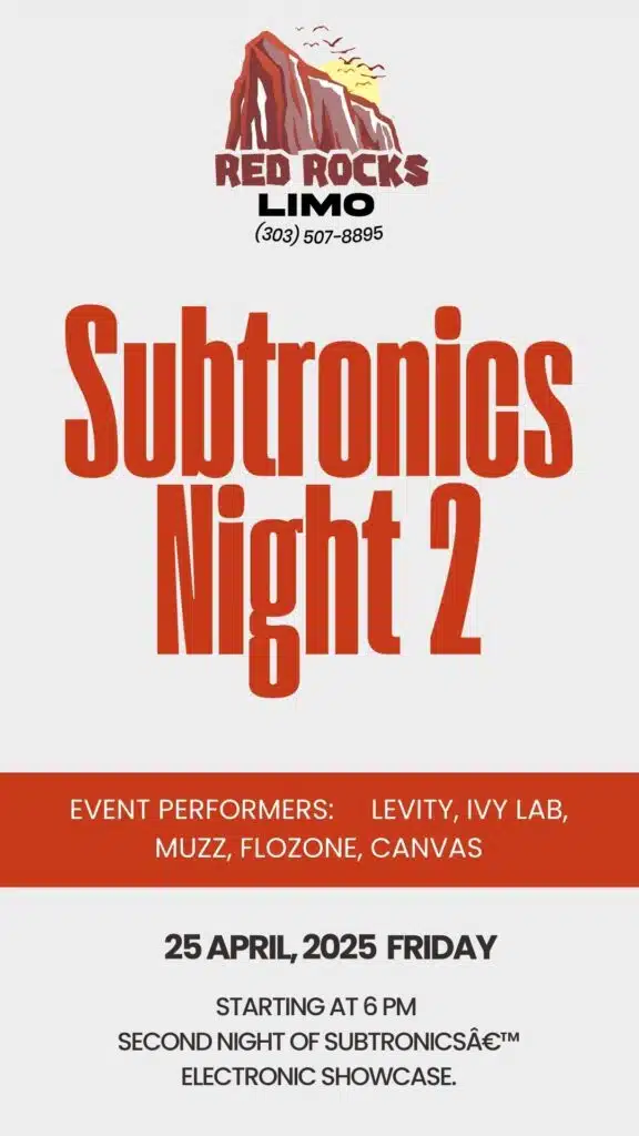 Subtronics Night 2 Red Rocks 2025 Event
