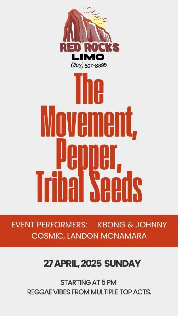 The Movement, Pepper, Tribal Seeds Red Rocks 2025 Event