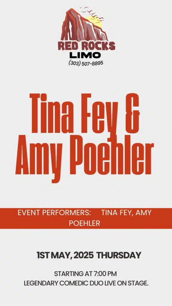 Tina Fey & Amy Poehler Red Rocks 2025 Event