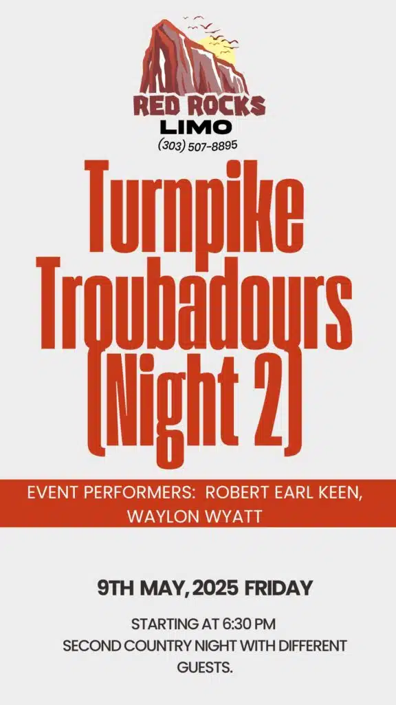 Turnpike Troubadours (Night 2) Red Rocks 2025 Event